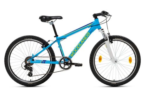 Woodlands Zero 6 sebességes alu 24 gyermek kerékpár Kék